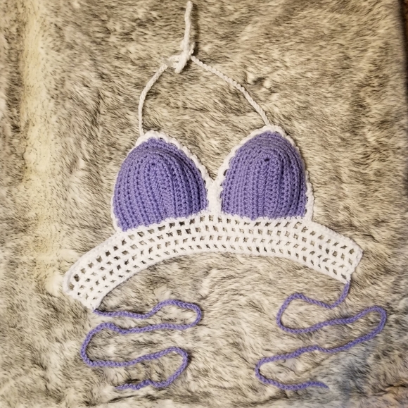 Crochet Bralette/Bikini Handmade - Picture 3 of 10